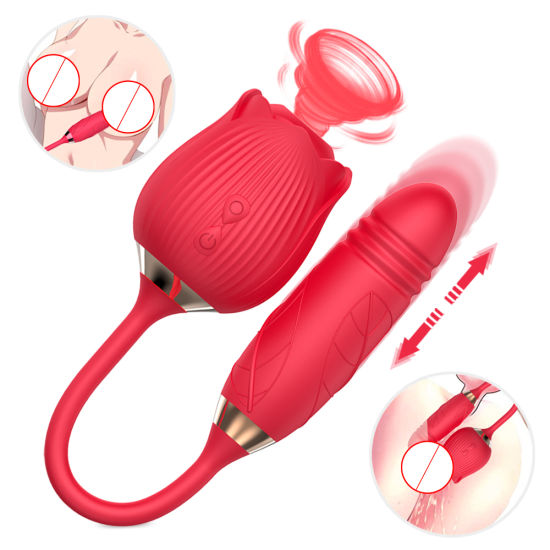 Rosa doble Succion (Recargable)