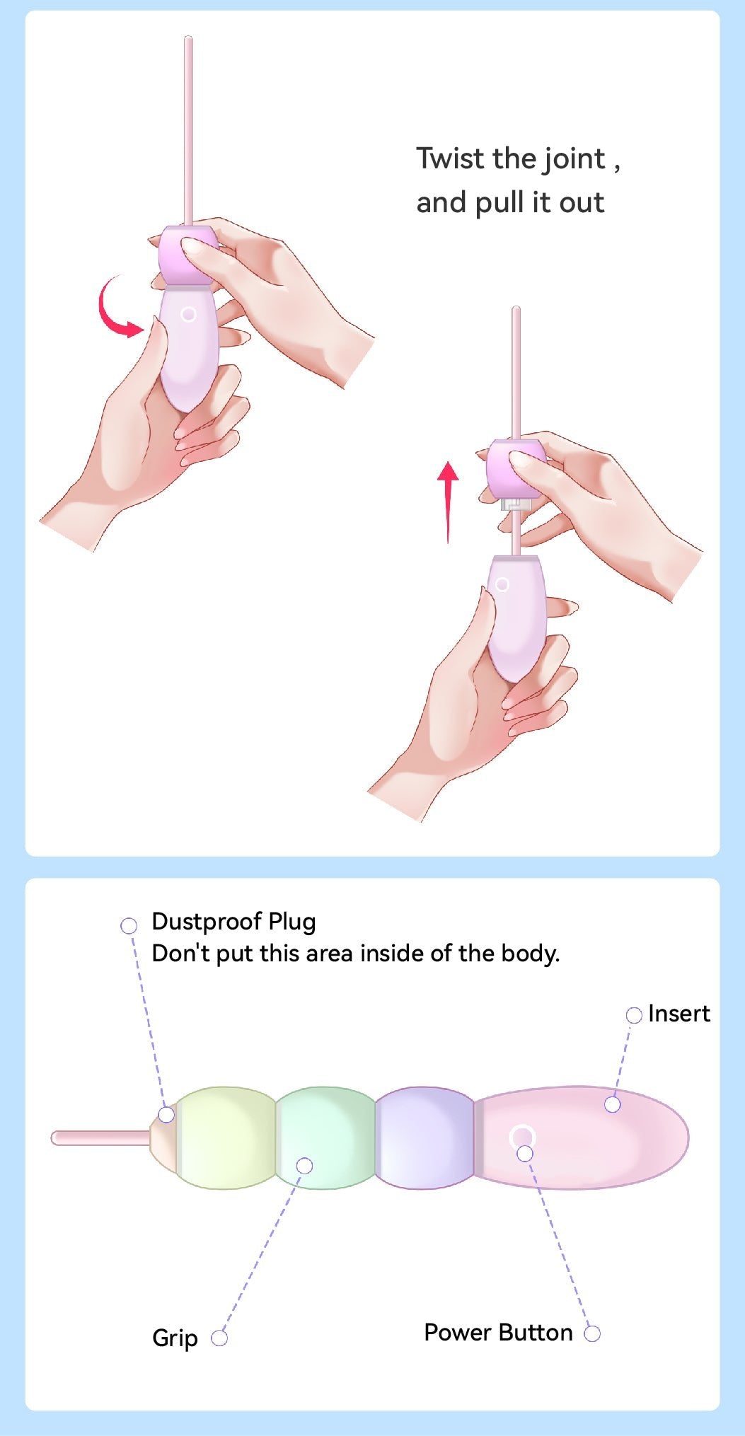 Dulce magico Vibrador Recargable Bluetooth